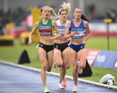 Nuttall, 29 Haziran 2024 'te Manchester Bölgesel Arena' da düzenlenen Microplus UK Atletizm Şampiyonası 'nda birinci sırada. 