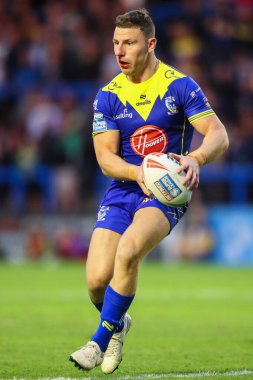Warrington Wolves 'tan George Williams, 5 Temmuz 2024' te Halliwell Jones Stadyumu 'nda oynanan Warrington Wolves - Huddersfield Giants maçında 16. 