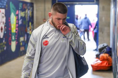 Warrington Wolves takımından Danny Walker, 5 Temmuz 2024 'te Warrington Wolves' a karşı Huddersfield Giants 'ın oynadığı Betfred Süper Lig Maçı öncesinde geldi. 