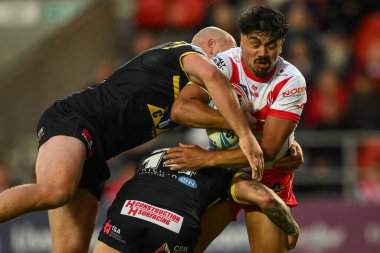 Castleford Tigers 'dan Liam Watts ve Castleford Tigers' tan Liam Horne tarafından St. Helens Castleford Castleford Tigers 'a karşı oynanan 16. Maç sırasında St. Helens - Castleford Tigers maçında yenildi. 