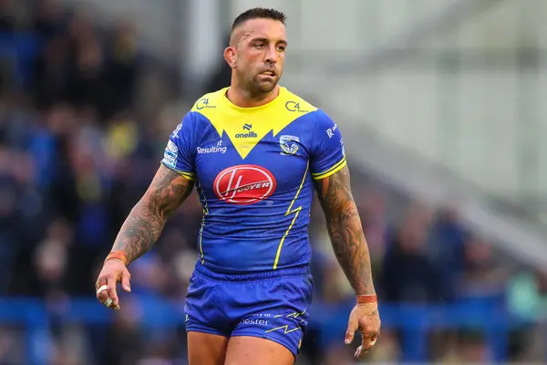 Stock image Paul Vaughan of Warrington Wolves during the Betfred Super League Round 16 match Warrington Wolves vs Huddersfield Giants at Halliwell Jones Stadium, Warrington, United Kingdom, 5th July 2024 