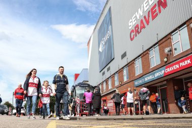 Hull KR taraftarları, Sewell Group Craven Park 'a 6 Temmuz 2024' te oynanan Betfred Süper Lig 16. Raundu 'nda geldiler. 