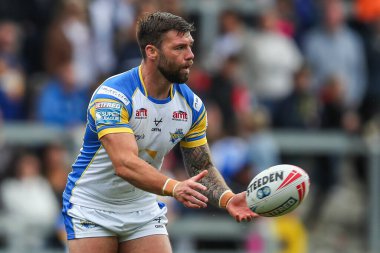 Leeds Rhinos takımından Andy Ackers, 6 Temmuz 2024 tarihinde Leeds Stadyumu 'nda oynanan 16. Betfred Süper Lig karşılaşmasında pas verdi. 