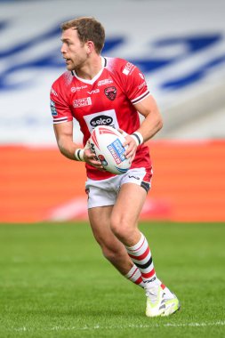 Salford Red Devils takımından Chris Atkin, Salford Community Stadyumu 'nda oynanan 16. Salford Red Devils vs Hull FC karşılaşmasında bir çıkış yaptı. 