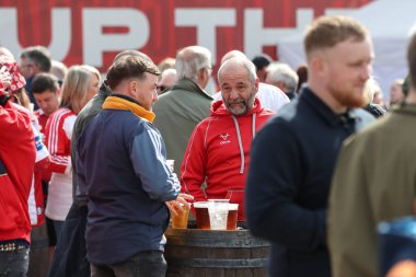 Sewell Group Craven Park 'a gelen taraftarlar, Betfred Süper Lig 16n karşılaşmasında Hull KR ve Catalans Dragons' a karşı Sewell Group Craven Park, Kingston upon Hull, Birleşik Krallık, 6 Temmuz 2024 