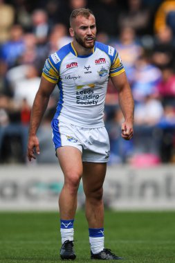 Leeds Rhinos takımından Jarrod OConnor 16. Betfred Süper Lig karşılaşmasında Leeds Rhinos 'a karşı London Broncos, Headingley Stadyumu, Leeds, İngiltere, 6 Temmuz 2024 