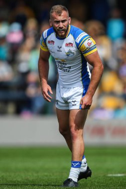 Leeds Rhinos takımından Jarrod OConnor 16. Betfred Süper Lig karşılaşmasında Leeds Rhinos 'a karşı London Broncos, Headingley Stadyumu, Leeds, İngiltere, 6 Temmuz 2024 