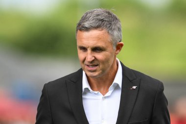 Paul Rowley, Salford Red Devils 'in baş antrenörü Salford Red Devils - Hull FC maçından sonra Salford Community Stadyumu, Eccles, İngiltere, 7 Temmuz 2024 