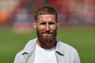 Sam Tomkins, 6 Temmuz 2024 'te İngiltere' nin Hull kentindeki Kingston 'da oynanan Sewell Group Craven Park' ta oynanan 16. 
