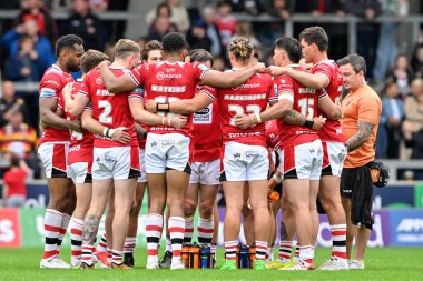 Salford Red Devils, Betfred Süper Lig 16. Maçı 'nda Salford Red Devils vs Hull FC' ye karşı Salford Community Stadyumu, Eccles, İngiltere, 7 Temmuz 2024 