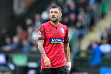 FK Dei 'den Ian Puleio UEFA Şampiyonlar Ligi - 1. Ön eleme Turu karşılaşmasında The New Saints vs Dei, Park Hall Stadyumu, Oswestry, Birleşik Krallık, 9 Temmuz 2024 