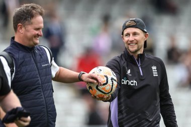 İngiltere 'den Joe Root, 1. Rothesay Deneme Maçı' nda İngiltere - Batı Hint Adaları - Lords, Londra, Birleşik Krallık - 10 Temmuz 2024 
