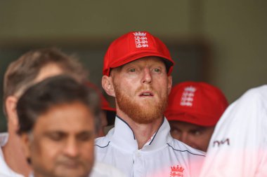 İngiltere 'den Ben Stokes, Rothesay Test Maçı 2. Gün İngiltere - Batı Hint Adaları Lords, Londra, Birleşik Krallık, 11 Temmuz 2024
