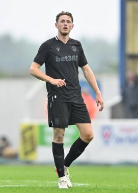 Stoke City 'den Wouter Burger sezon öncesi dostluk maçı sırasında Chester-Stoke City Deva Stadyumu, Chester, İngiltere, 11 Temmuz 2024 