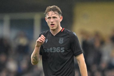 Stoke City 'den Wouter Burger sezon öncesi dostluk maçı sırasında Chester-Stoke City Deva Stadyumu, Chester, İngiltere, 11 Temmuz 2024 