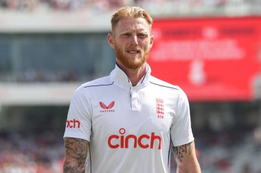 İngiltere 'den Ben Stokes, Rothesay Test Maçı 2. Gün İngiltere - Batı Hint Adaları Lords, Londra, Birleşik Krallık, 11 Temmuz 2024