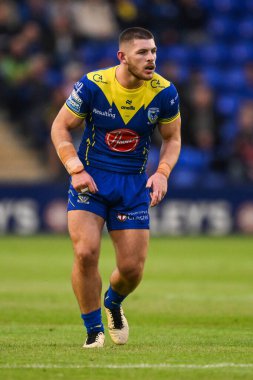 Warrington Wolves 'tan Danny Walker 17. Betfred Süper Lig karşılaşmasında Warrington Wolves, Leeds Rhinos' a karşı Halliwell Jones Stadyumu, Warrington, İngiltere, 11 Temmuz 2024 