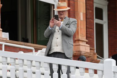 3. Gün Marylebone Kriket Kulübü üyesi Rothesay Birinci Sınav Maçı 'nda İngiltere Batı Hint Adaları' na karşı Lords, Londra, İngiltere, 12 Temmuz 2024 