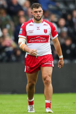 Hull KR 'dan Matty Storton 17. Betfred Süper Lig karşılaşmasında Hull FC, Hull KR' a karşı MKM Stadyumu, Hull, Birleşik Krallık, 13 Temmuz 2024 