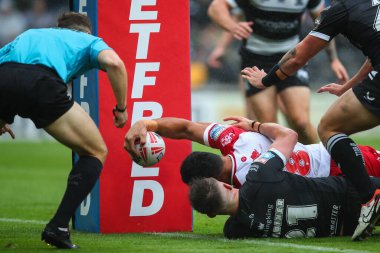 Hull KR 'dan Sauaso Sue, 13 Temmuz 2024' te MKM Stadyumu 'nda oynanan Betfred Süper Lig 17. Raundunda skoru 4-0 yaptı. 