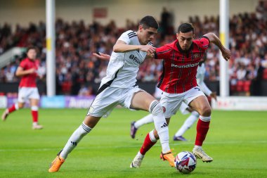 Aston Villa 'dan Kosta Nedeljkoviç, 17 Temmuz 2024' te İngiltere 'nin Bescot Stadyumu' nda oynanan sezon öncesi dostluk karşılaşmasında Walsall ile Aston Villa karşı karşıya geldi. 