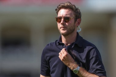 Stuart Broad 2. Rothesay Test Maçı sırasında İngiltere ile Batı Hint Adaları arasındaki Trent Bridge, Nottingham, İngiltere maçı, 18 Temmuz 2024 