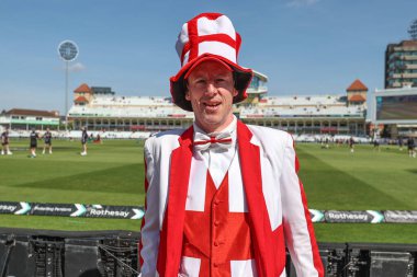 İngiltere taraftarı 2. Rothesay Test Maçı 'nda İngiltere - Batı Hint Adaları - Trent Bridge, Nottingham, İngiltere, 19 Temmuz 2024
