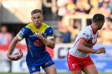 Warrington Wolves takımından Matt Dufty, 19 Temmuz 2024 'te St Helens - Warrington Wolves maçında ilk vuruşu yaptı.