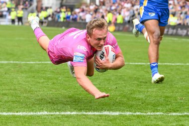 Hull KR 'dan Jez Litten, 20 Temmuz 2024' te Headingley Stadyumu 'nda oynanan 18. Betfred Süper Lig karşılaşmasında Leeds Rhinos' a karşı Hull KR maçına gidiyor.