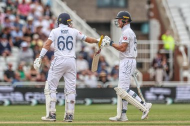 Rothesay Test Maçı 'nda Batı Hint Adaları' ndan Alzarri Joseph tarafından yakalanan Stokes 'lu Ben Stokes, İngiltere' nin Trent Bridge, Nottingham, 21 Temmuz 2024 'te Batı Hint Adaları' na karşı oynadığı 4.