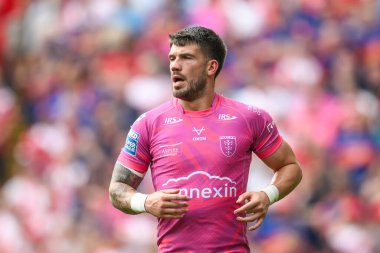 Hull KR 'dan Oliver Gildart 18. Betfred Süper Lig karşılaşmasında Leeds Rhinos' a karşı Hull KR, Headingley Stadyumu, Leeds, İngiltere, 20 Temmuz 2024