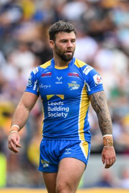 Leeds Rhinos takımının Andy Ackers 'ı, 18. Betfred Süper Lig karşılaşmasında Leeds Rhinos' a karşı Hull KR, Headingley Stadyumu, Leeds, İngiltere, 20 Temmuz 2024