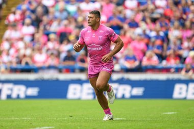 Ryan Hall of Hull KR 18. Betfred Süper Lig karşılaşmasında Leeds Rhinos 'a karşı Hull KR Headingley Stadyumu, Leeds, İngiltere, 20 Temmuz 2024