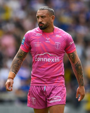 Hull KR 'dan Elliot Minchella 18. Betfred Süper Lig karşılaşmasında Leeds Rhinos' a karşı Hull KR, Headingley Stadyumu, Leeds, İngiltere, 20 Temmuz 2024