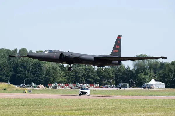 stock image United States Air Forces Lockheed U-2 of 99th Reconnaissance Squadron during The Royal International Air Tattoo 2024 at RAF Fairford, Cirencester, United Kingdom, 19th July 2024