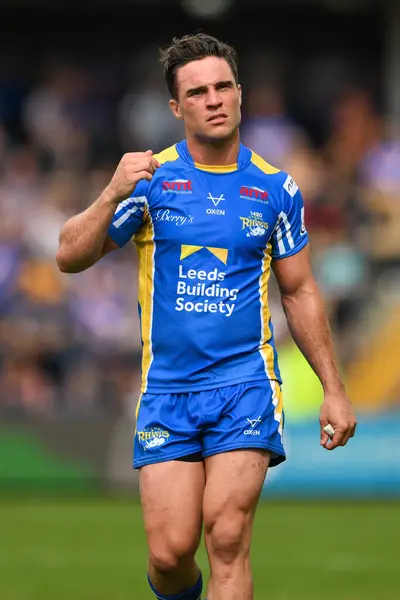 stock image Brodie Croft of Leeds Rhinos during the Betfred Super League Round 18 match Leeds Rhinos vs Hull KR at Headingley Stadium, Leeds, United Kingdom, 20th July 2024