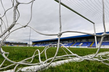 24 Temmuz 2024 'te Deva Stadyumu' nun Chester-Manchester United maçından önceki genel görüntüsü.