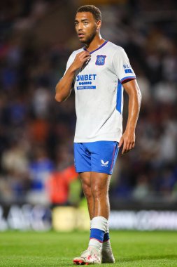 Cyriel Dessers of Rangers during the Pre-season friendly match Birmingham City vs Rangers at St Andrews, Birmingham, United Kingdom, 24th July 2024 clipart