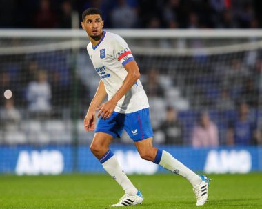 Rangers 'dan Leon Balogun, Birmingham City' nin 24 Temmuz 2024 'te St Andrews, Birmingham, Birleşik Krallık' ta Rangers 'a karşı oynadığı ön sezon dostluk maçı sırasında