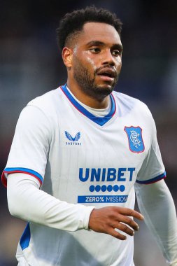 Rangers 'dan Danilo, Birmingham City' nin 24 Temmuz 2024 'te St Andrews, Birmingham, İngiltere' de Rangers 'a karşı oynadığı ön sezon dostluk maçı sırasında