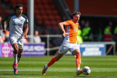 Blackpool 'dan Jake Beesley 27 Temmuz 2024' te Bloomfield Road, Blackpool 'da oynanan Blackpool-Sunderland maçında