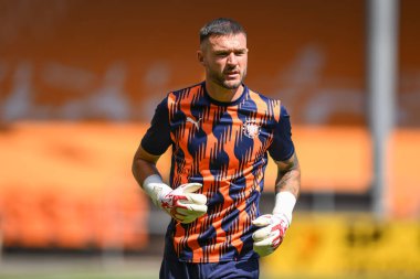 Blackpool 'dan Richard O' Donnell sezon öncesi hazırlık maçında Blackpool 'a karşı Sunderland, Bloomfield Road, Blackpool, Birleşik Krallık' ta 27 Temmuz 2024