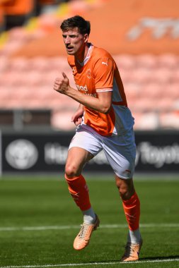 Blackpool 'dan Jake Beesley 27 Temmuz 2024' te Bloomfield Road, Blackpool 'da oynanan Blackpool-Sunderland maçında