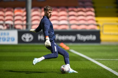 Blackpool 'dan Daniel Grimshaw sezon öncesi hazırlık maçında Blackpool ile Sunderland arasında Bloomfield Road, Blackpool, Birleşik Krallık' ta 27 Temmuz 2024 'te oynanacak.