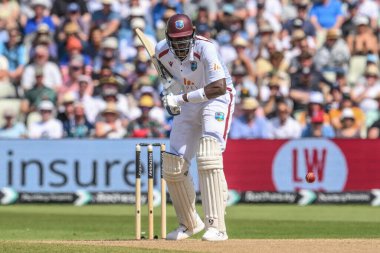 Batı Hint Adaları 'ndan Jason Holder, İngiltere' nin Edgbaston, Birmingham, Birleşik Krallık 'ta oynadığı 3. Rothesay Test Maçı 3.