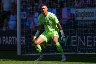 Blackpool 'dan Richard O' Donnell sezon öncesi dostluk maçı sırasında Blackpool Sunderland 'a karşı Bloomfield Road, Blackpool, Birleşik Krallık, 27 Temmuz 2024