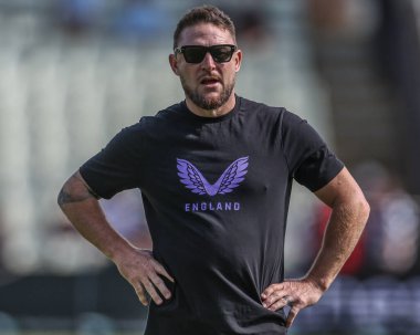 Brendon McCullum Rothesay Test Maçı 'nın ikinci gününde İngiltere, Edgbaston, Birmingham, Birleşik Krallık' ta Batı Hint Adaları 'na karşı, 27 Temmuz 202