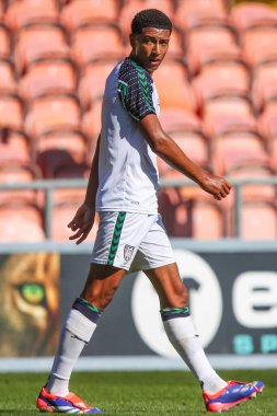 Sunderland 'dan Jobe Bellingham sezon öncesi dostluk maçı sırasında Blackpool Sunderland' a karşı Bloomfield Road, Blackpool, Birleşik Krallık, 27 Temmuz 202