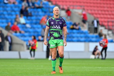 Joe Westerman of Castleford Tigers during the Betfred Super League Round 19 match Salford Red Devils vs Castleford Tigers at Salford Community Stadium, Eccles, United Kingdom, 27th July 2024 clipart