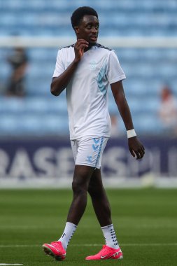 Coventry City 'den Fabio Tavares sezon öncesi hazırlık maçında Coventry City, Everton' a karşı Coventry Building Society Arena, Coventry, İngiltere, 30 Temmuz 2024